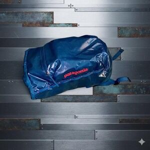 PATAGONIA Black Hole Cinch Pack Backpack LW 20L Blue Red